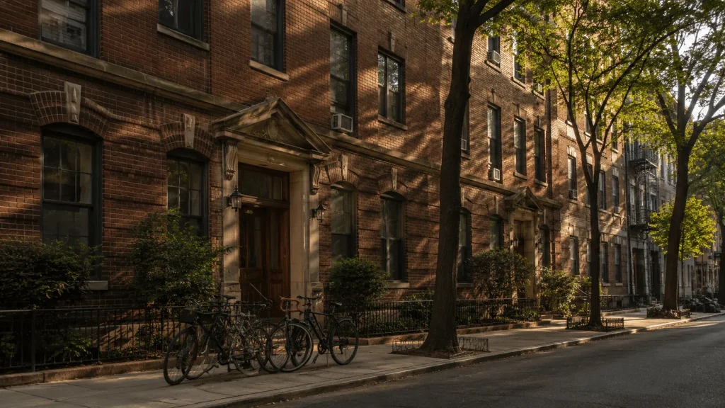 City apartment building related to Willem Dafoe net worth real estate