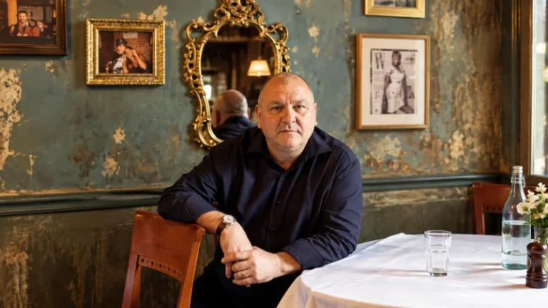 Emilio Ballato as a young cook learning the restaurant trade in New York
